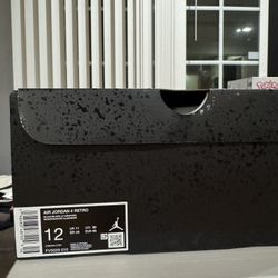Jordan Black Cat 4’s Size 12