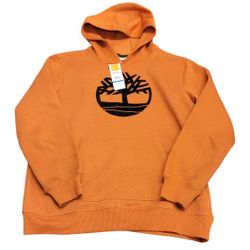 Timberland Kids Boys Hoodie Pullover Sweatshirt Tree Logo Size XL 18/20