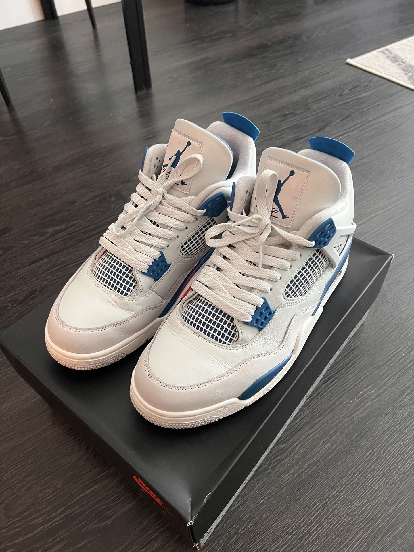 Jordan 4 Industrial blue 12m