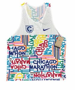 NEW Men's Nike AeroSwift Chicago Marathon 2025 Running Singlet Size L