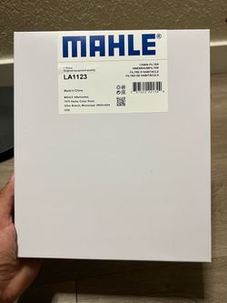 MAHLE LA1123 Cabin Air Filter - Silverado Sierra Tahoe Yukon Equinox Malibu Traverse 2014-2022