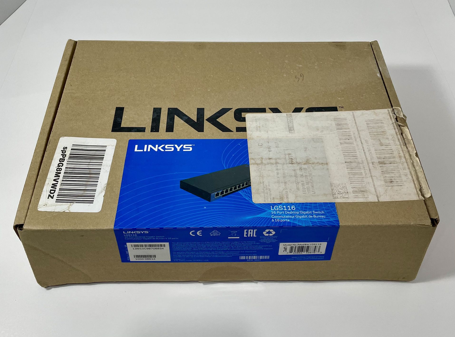 Linksys LGS116 16-Port Gigabit Switch - Great Condition, Affordable Price!