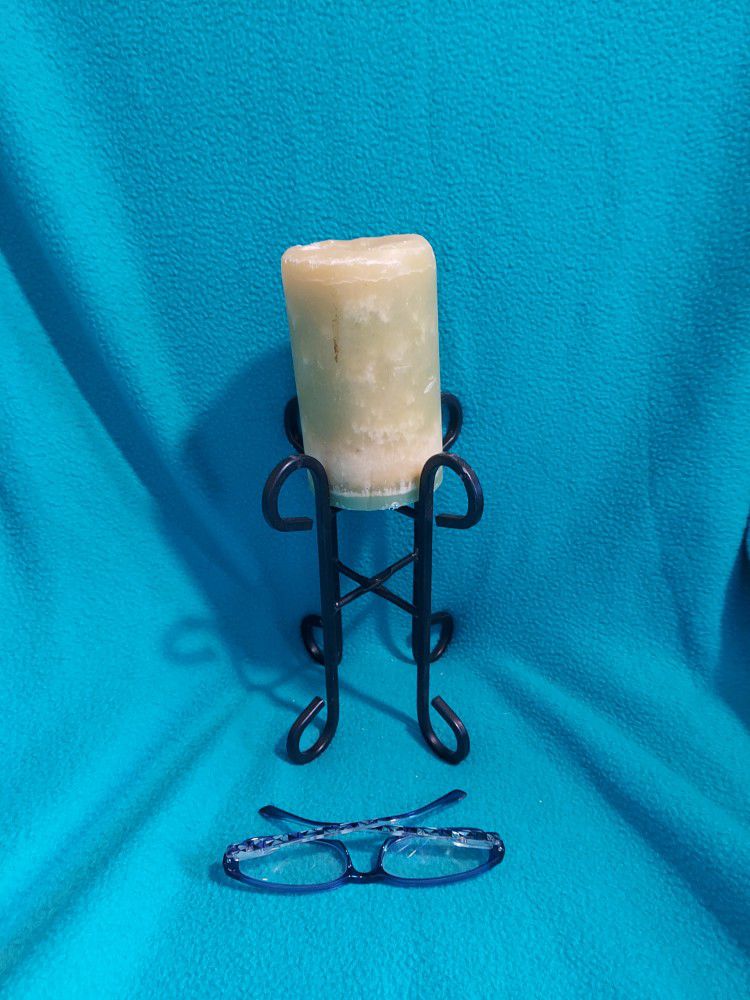 Candle With Holder