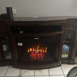 Fireplace Mantel Entertainment Center