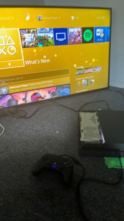 PS4 And tv