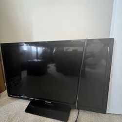 39” Flat Screen Phillips TV And 42” Panasonic Flat Screen TV