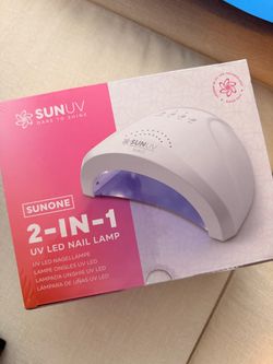 SUNUV SUNONE 2-in-1 UV LED Nail Lamp (Brand New / Sealed)