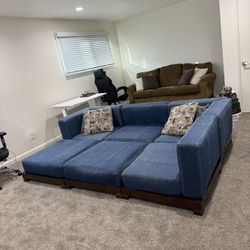 Blue “Denim” Couch