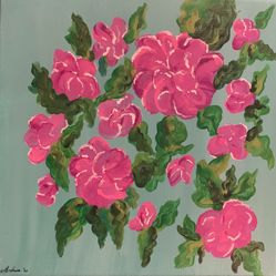 Original Painting Of Gardenias