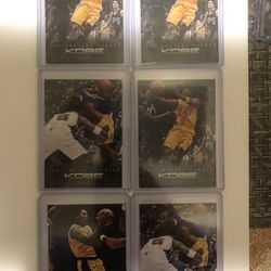 Kobe Basketball Cards Lot
