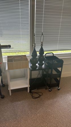 Miscellaneous night stands/ storage