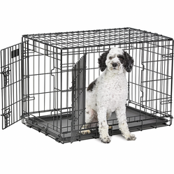 New single folding metal dog crate 30in X 76cm