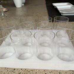 NEW Libbey 6.5” Glass Cylinder Vases – Set of 12
