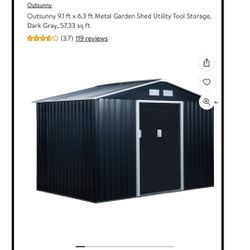 Utility Shed For Sale