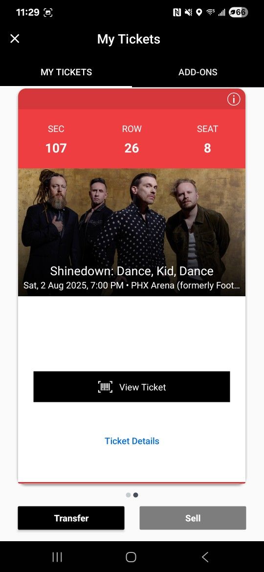 Shinedown 8/2
