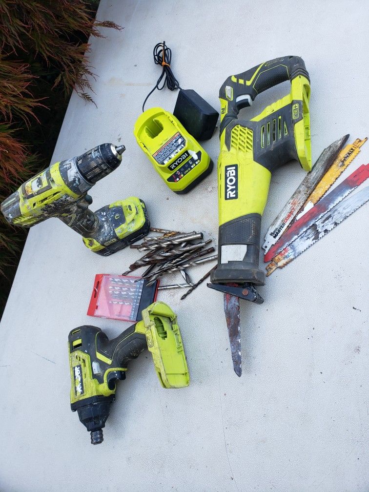 Ryobi Cordless Tools Bundle