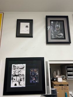 Original Batman Comic Book Art