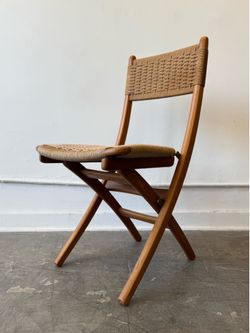 Vintage Folding Japanese Chair