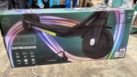 Jetson Ember Electric illuminated Scooter with a a built-in Bluetooth speaker.