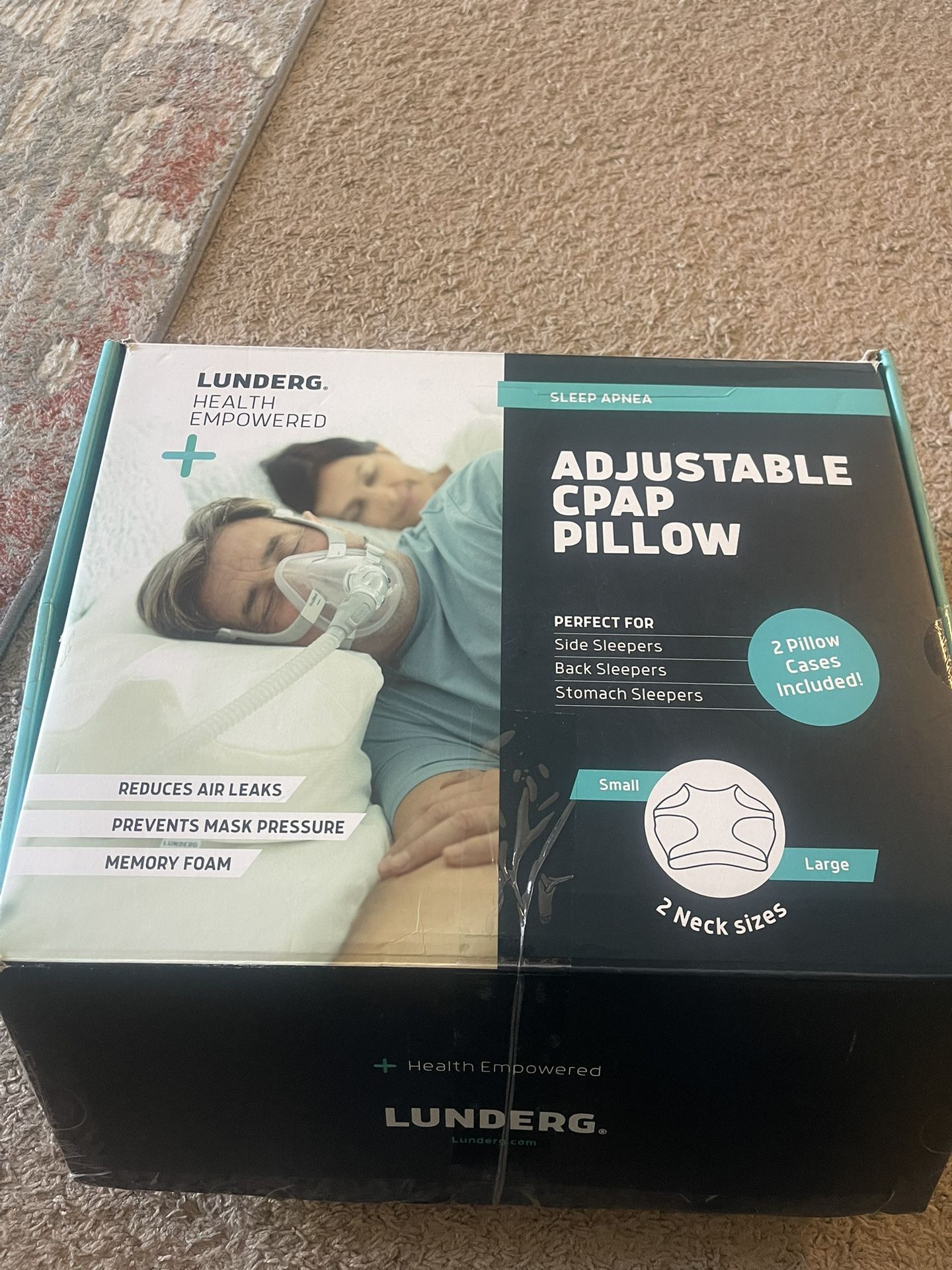 Adjustable CPAP Pillow