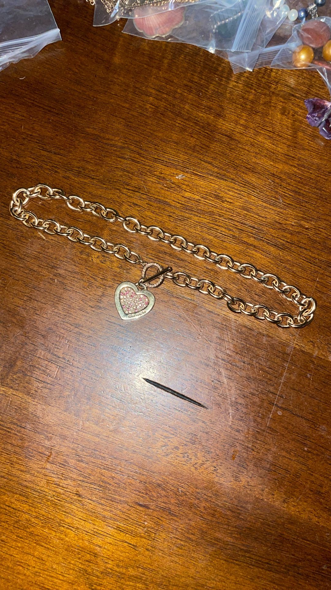 Coach Choker necklace