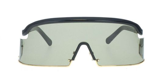 Louis Vuitton Infinivy black shield sunglasses