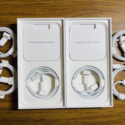 BRAND NEW! Apple USB-C to Lightning Cable - 3’ White