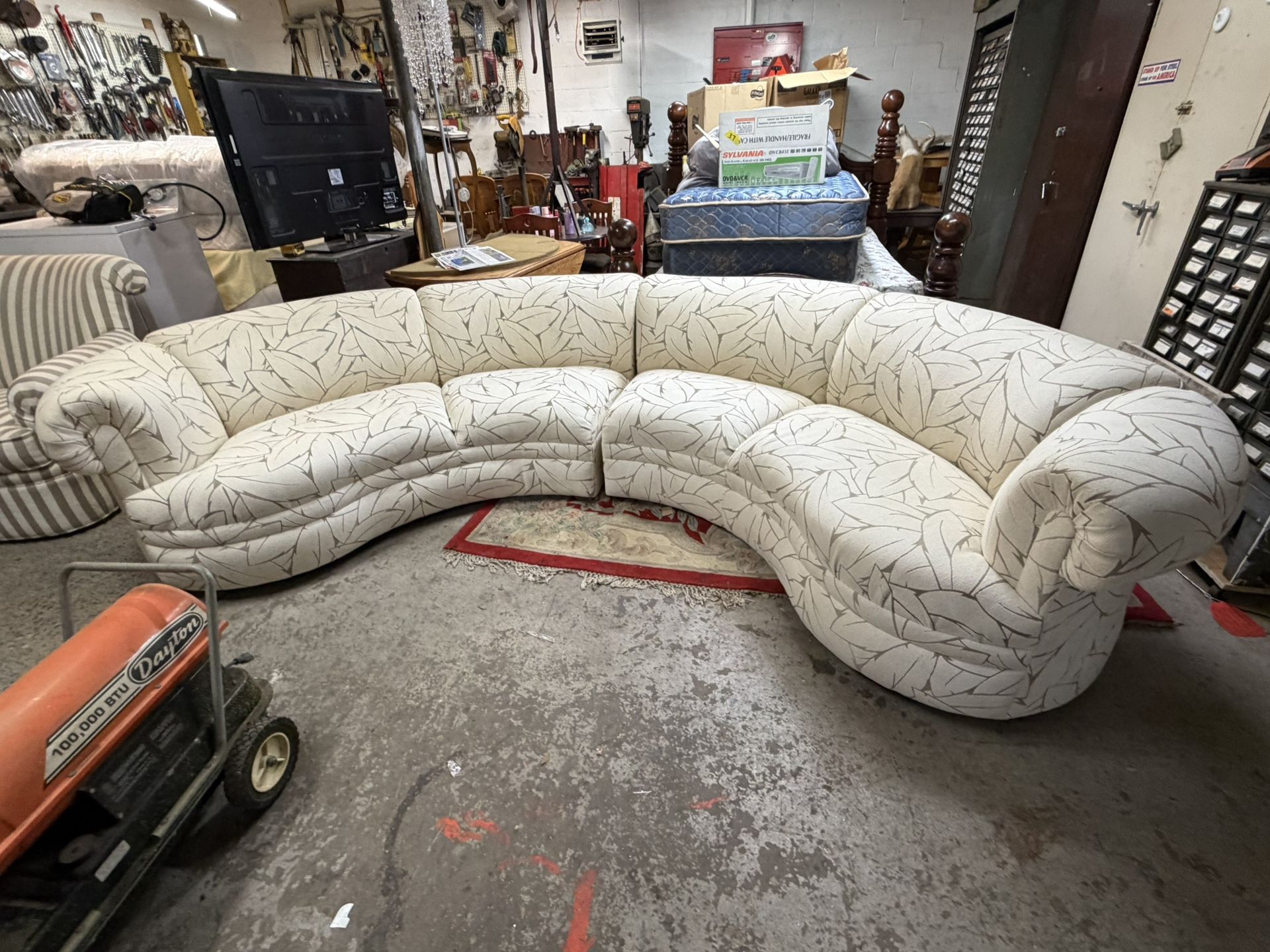 Contemporary U Shaped Sofa Couch