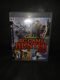 Big Game Hunter 2010 PS3 Video Game