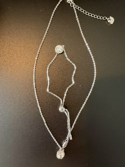 Swarovski Necklace & Bracelet Set – New, Elegant Sparkle