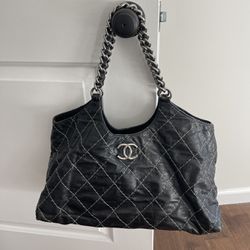 Chanel Diamond Stitch Quilted Cabas Tote Bag for Sale in