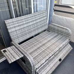 Outsunny Patio Day Bed Lounge Chair