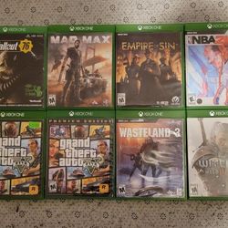10 Xbox One Games Including GTA V, Witcher 3 & Fallout 4
