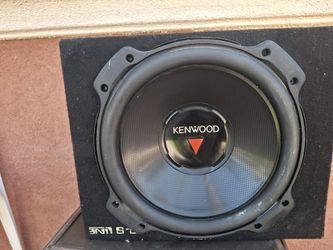 ONE SPEAKER UNA BOSINA KENWOOD 12 INCHES GOOD CONDICIÓN ABLO ESPAÑOL 