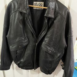 Men’s Used Leather Jacket