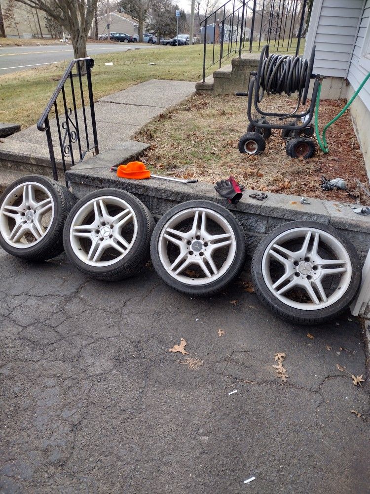 Mercedes Benz E55 AMG Wheels/Tires $300