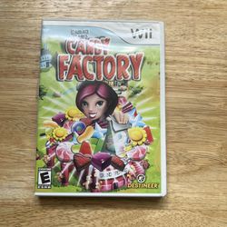 Candace Kane's Candy Factory - Nintendo Wii Game - CIB/TESTED