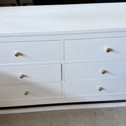 Dresser, night stand & body mirror