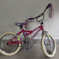 girl's bicycle, size 18 bicicleta de niña tamaño, 18