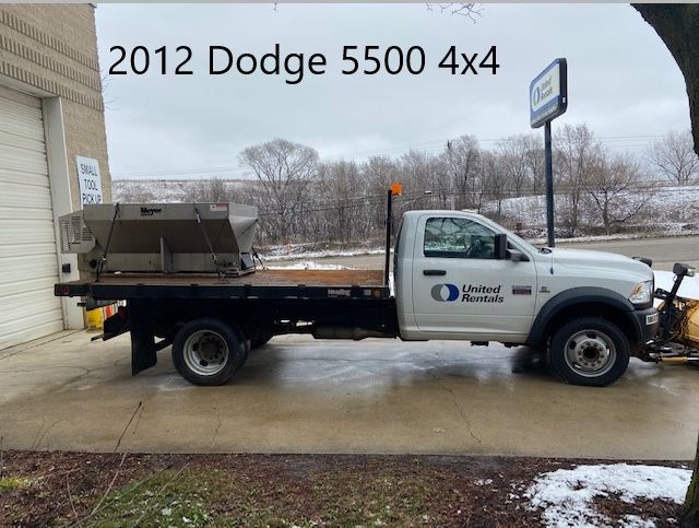 2012 Dodge 5500 - Plow Truck