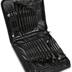 XtremepowerUS 45pcs SAE Metric Hex Key Set Combo Allen Wrench MM Long Short Folding Arm33003xp