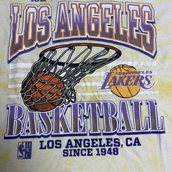 Men’s Los Angeles Lakers 16x World Champion Tie Dye Shirt Mitchell & Ness - Sz L