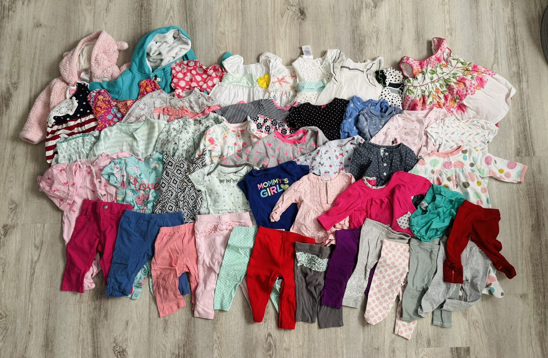 Assorted Size 6 Months Girls Clothes