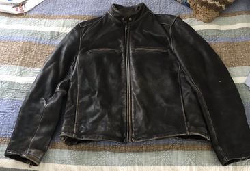 Leather Motorcycle Jacket like new