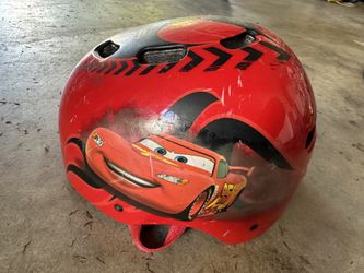 Disney Cars Helmet - Fits 5 Year Olds