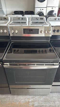 GE glass top convection oven