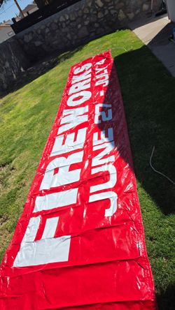 Firework Banner