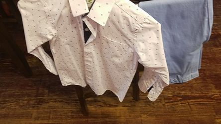 Boys pants and shirt size 8