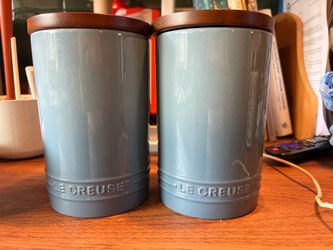 Le Creuset canisters