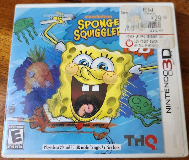 SpongeBob Squigglepants 3D - Nintendo 3DS